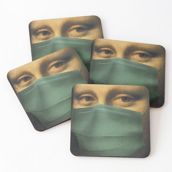 Item preview, "Mona Lisa in Face Mask Pandemic"  designed and sold by Buldakov.