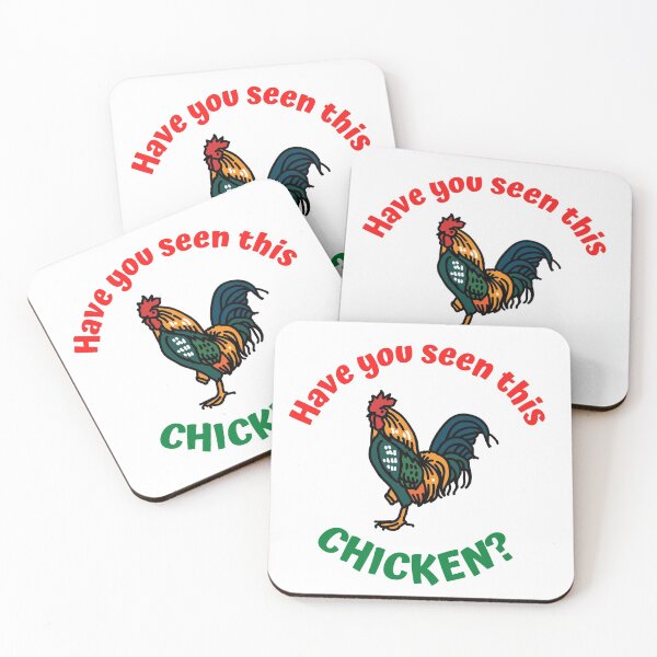 Item preview, Have You Seen This Chicken designed and sold by SportyDogShop.