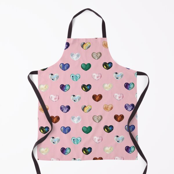 Item preview, Crystal Heart Repeat Pattern and Stickers: Pink designed and sold by Fleurescience.