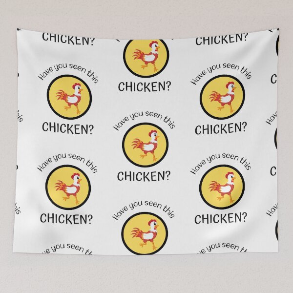 Item preview, Have You Seen This Chicken designed and sold by SportyDogShop.