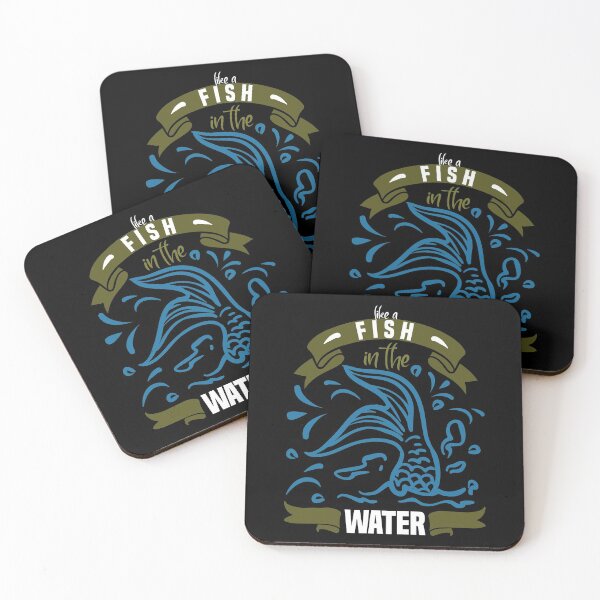 Item preview, Like A Fish In The Water Mermaid Happy designed and sold by OmmeDesigns.