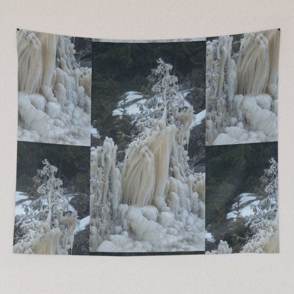 Item preview, Winter Ice and Icicle Encrusted Tree by Gabbro Falls designed and sold by Steven Holt.
