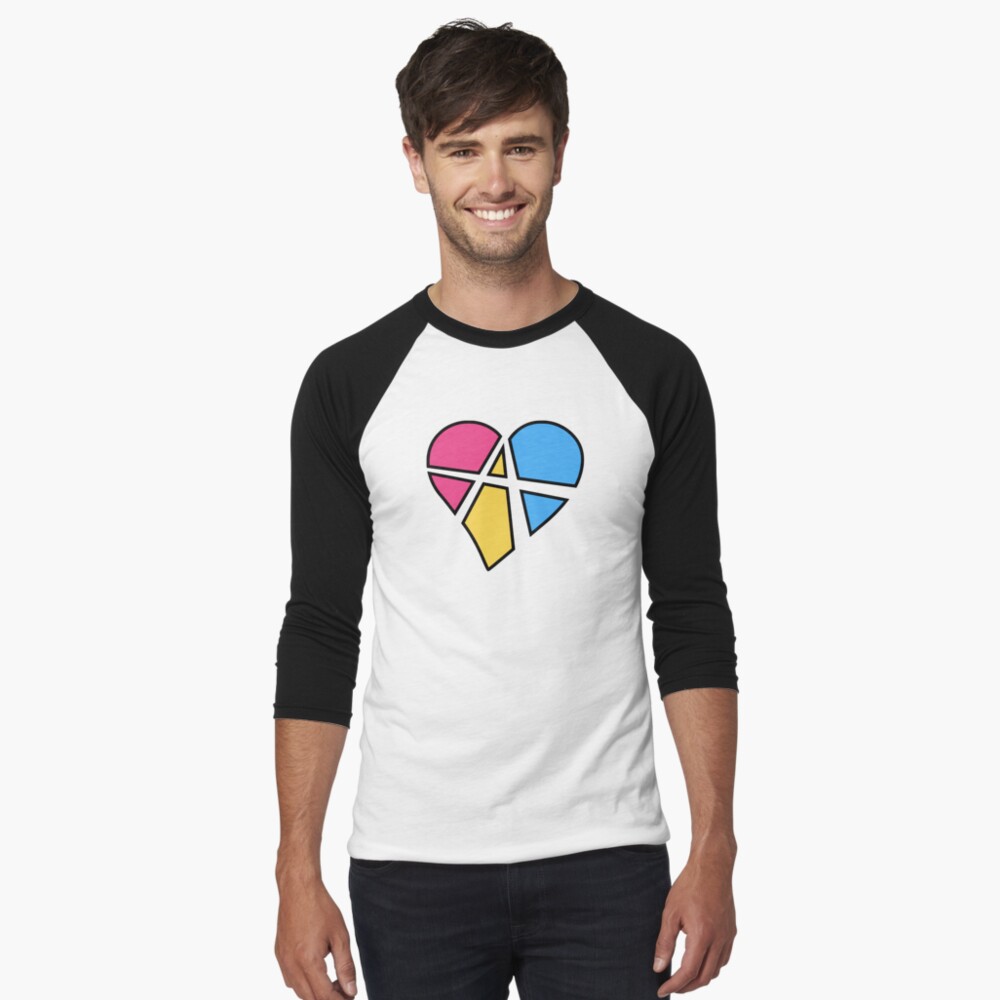 Item preview, Baseball ¾ Sleeve T-Shirt designed and sold by polyphiliashop.
