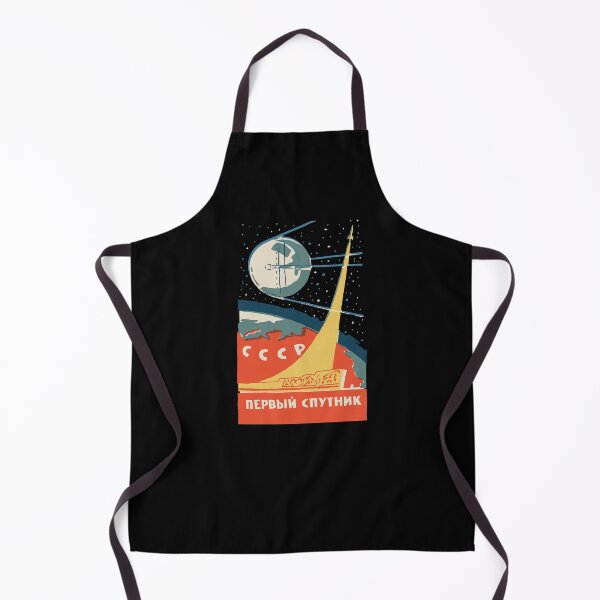 Item preview, Sputnik USSR Vintage Poster designed and sold by dinosareforever.