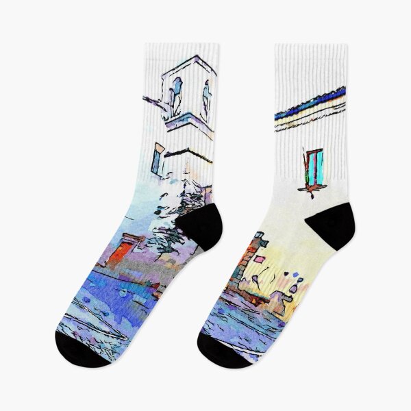 Item preview, Barbarano Romano: square with city hall and church designed and sold by Giuseppe Cocco.