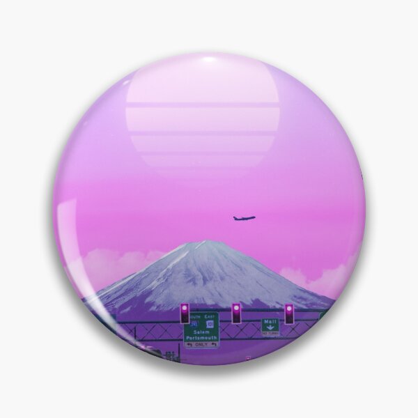 Item preview, Vaporwave Sunset Fuji designed and sold by exhozt.