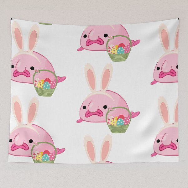 Item preview, Blobfish Easter bunny designed and sold by Awesomefamily.