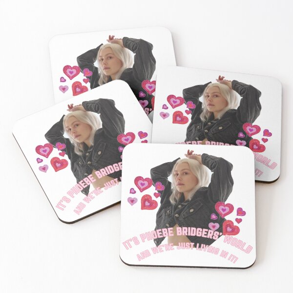 Item preview, Phoebe Bridgers Face Text designed and sold by nicolepee.