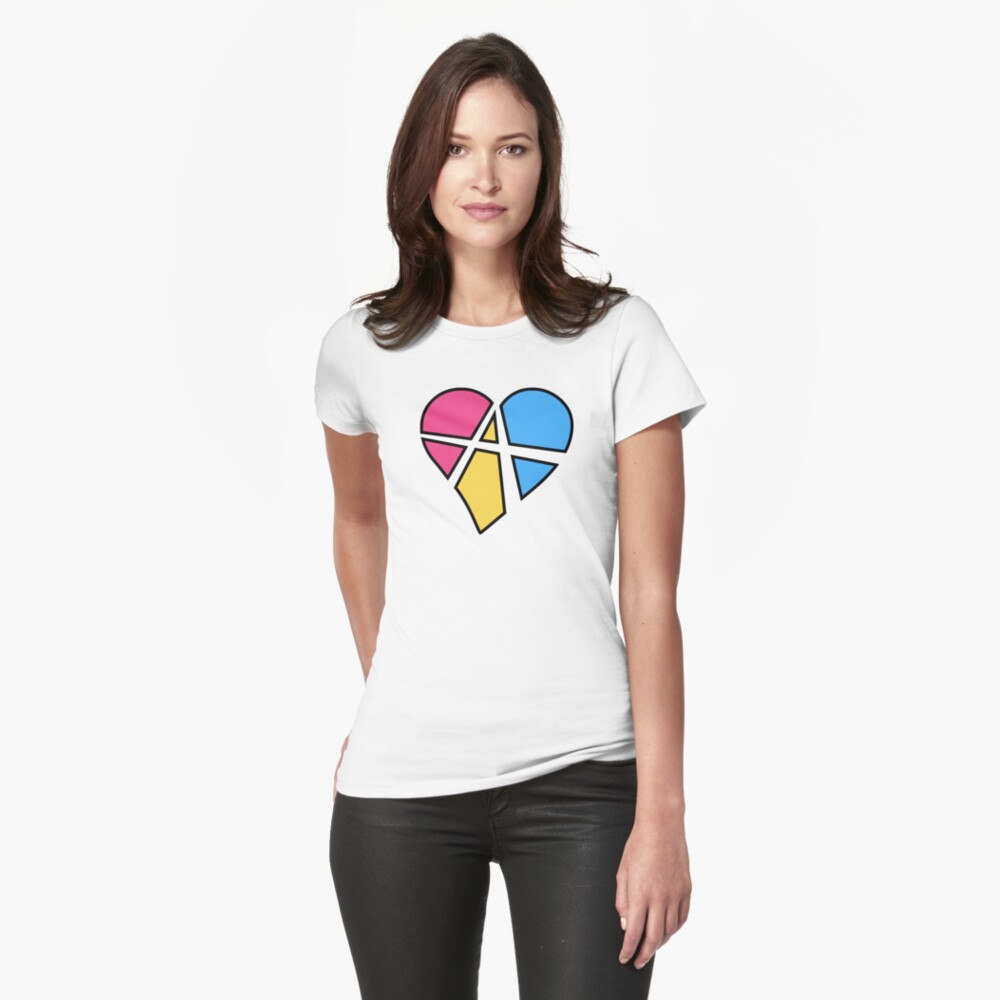 Item preview, Fitted T-Shirt designed and sold by polyphiliashop.