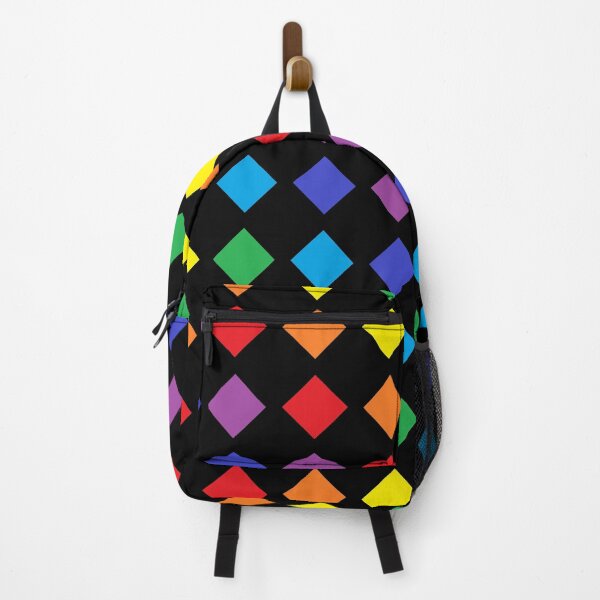 Item preview, Rainbow Diamonds Black designed and sold by lornakay.