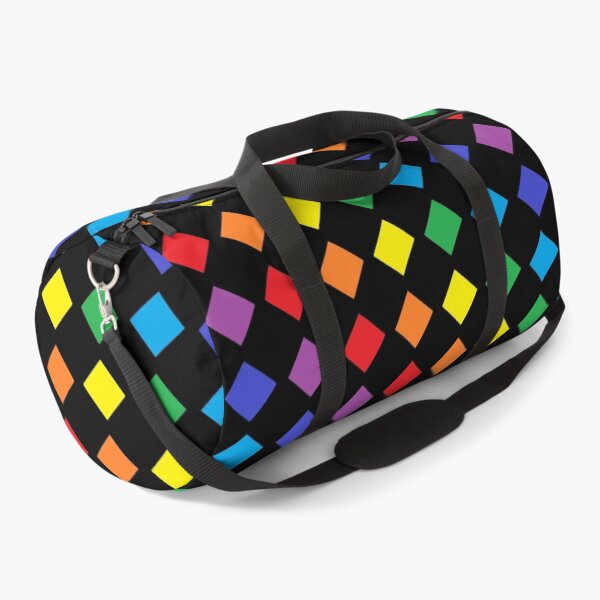 Item preview, Rainbow Diamonds Black  designed and sold by lornakay.