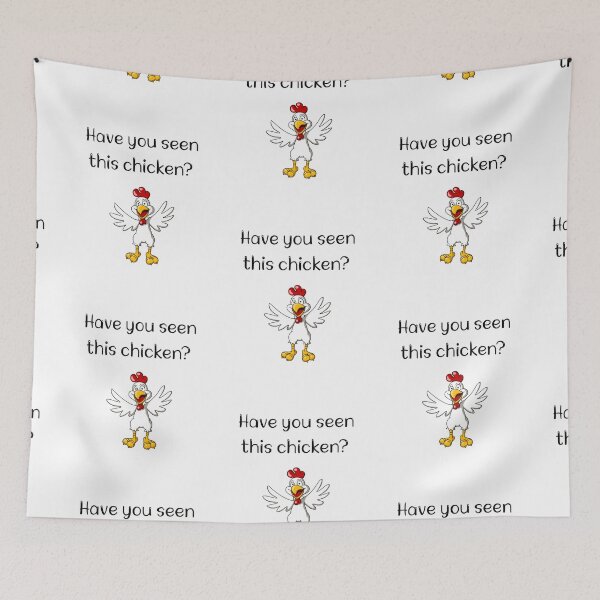 Item preview, Have You Seen This Chicken designed and sold by SportyDogShop.