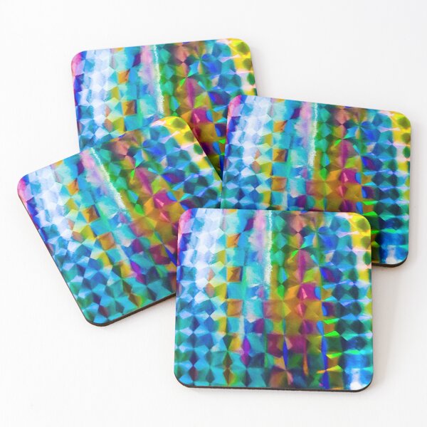 Item preview, Iridescent Foil Party- Blue Rainbow designed and sold by Designs By YL.