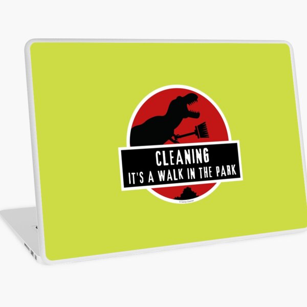 Item preview, Walk In The Park Dinosaur Broom Fun Cleaning Lady Gifts designed and sold by SavvyCleaner.
