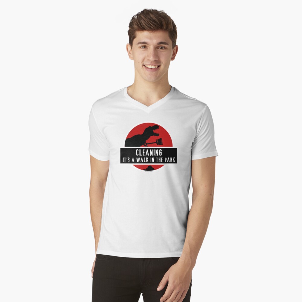 Item preview, V-Neck T-Shirt designed and sold by SavvyCleaner.