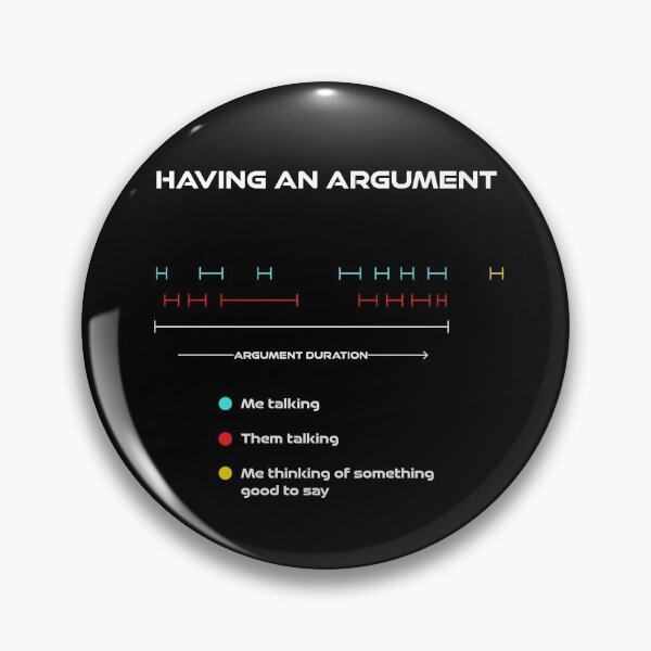 Item preview, Funny Having An Argument Time Line designed and sold by MakersKeystone.