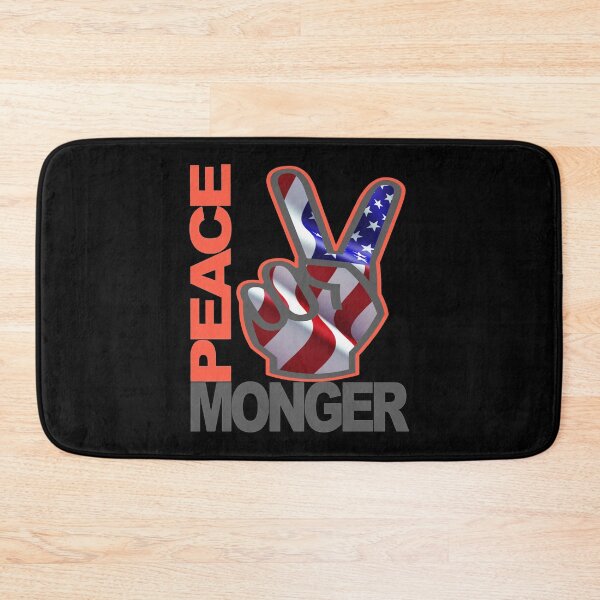 Item preview, Peace Monger Peace Sign Anti Wars, Pro Peace  designed and sold by CharJens.