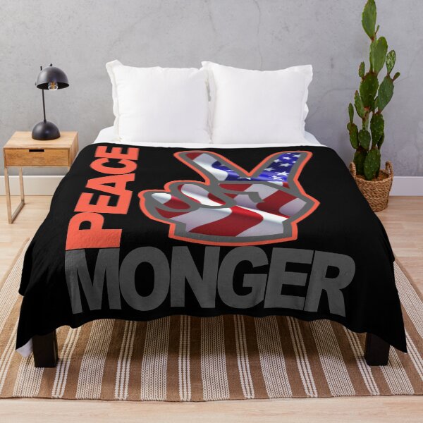 Item preview, Peace Monger Peace Sign Anti Wars, Pro Peace designed and sold by CharJens.