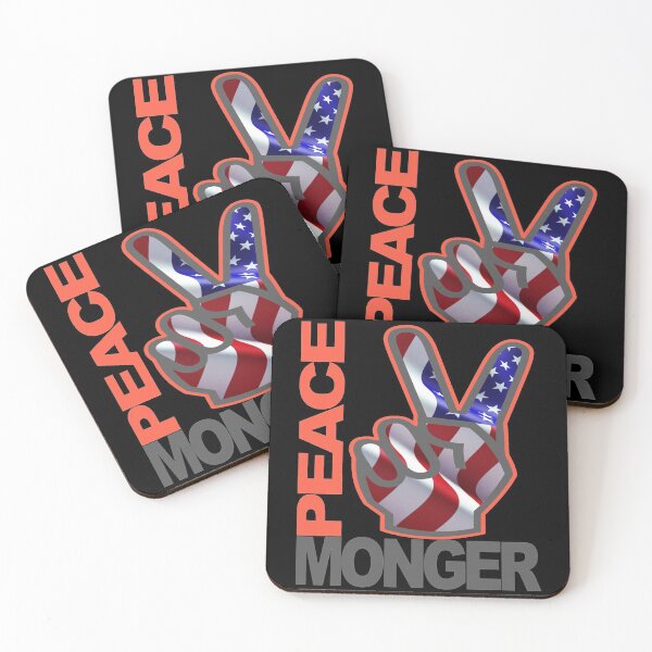 Item preview, Peace Monger Peace Sign Anti Wars, Pro Peace  designed and sold by CharJens.