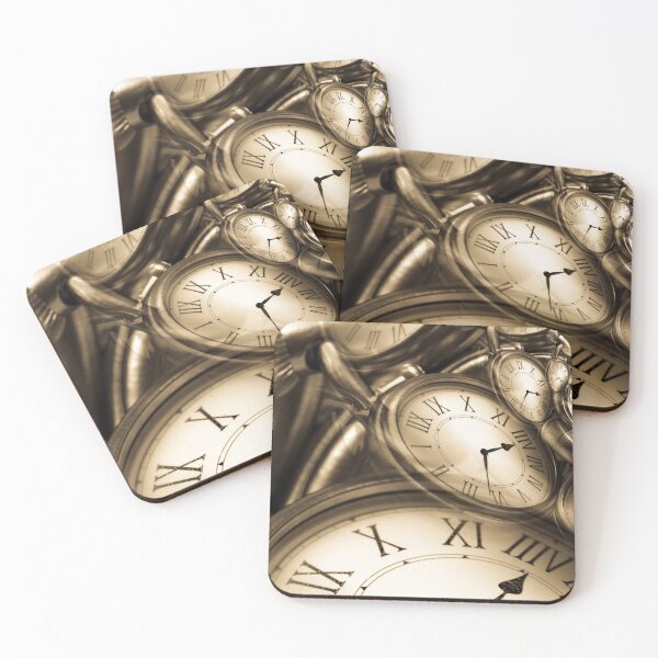Item preview, Droste effect background with infinite clock spiral. Abstract design for concepts related to time.  designed and sold by Paolo Modena Photography    -   Fine Italian Art.