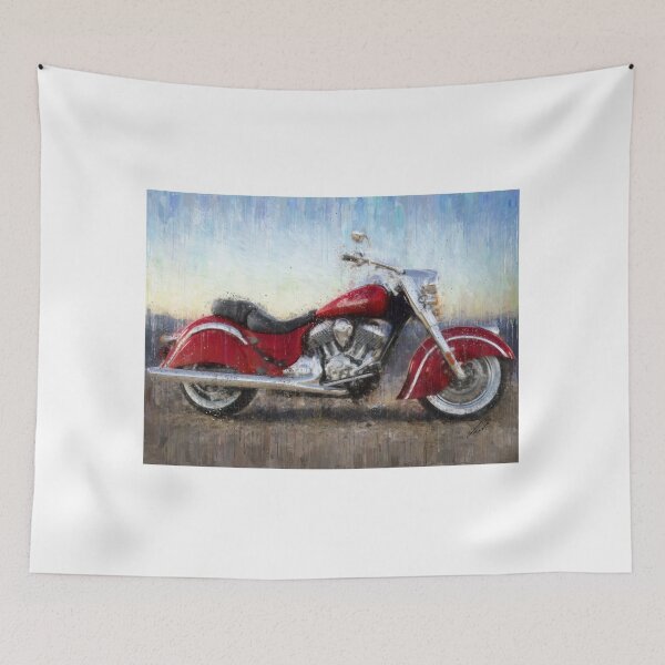 Item preview, Classic Cruiser Motorcycle - original artwork by Vart designed and sold by vartstudio.