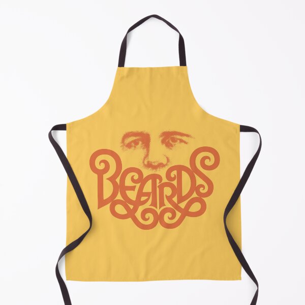 Item preview, Beards (orange) designed and sold by JoaDa.