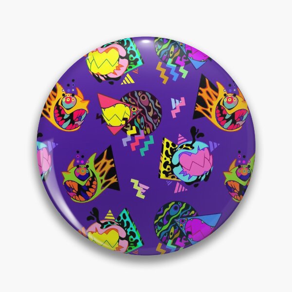 Item preview, Monstruos Funky Gorey 80s Pattern designed and sold by siins.