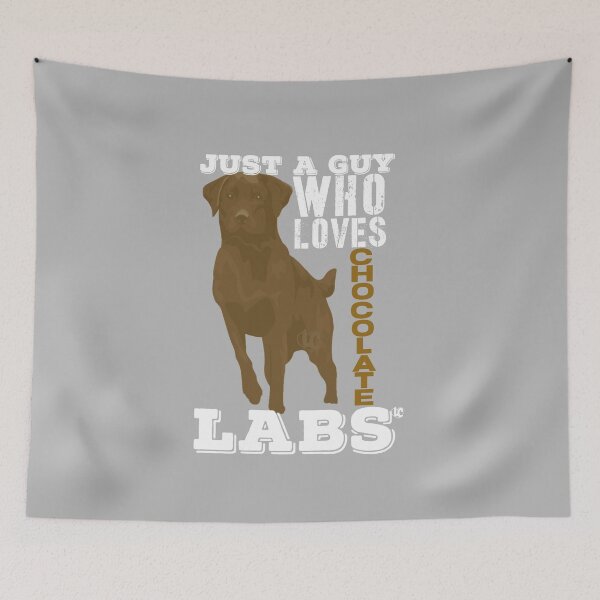 Item preview, Just a Guy Who Loves Chocolate Labs designed and sold by LifeCrush.