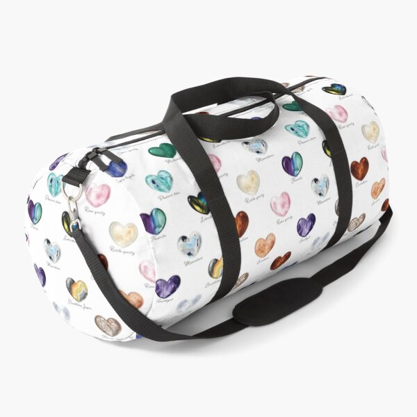 Item preview, Crystal Heart Repeat Pattern and Stickers (with names): White designed and sold by Fleurescience.