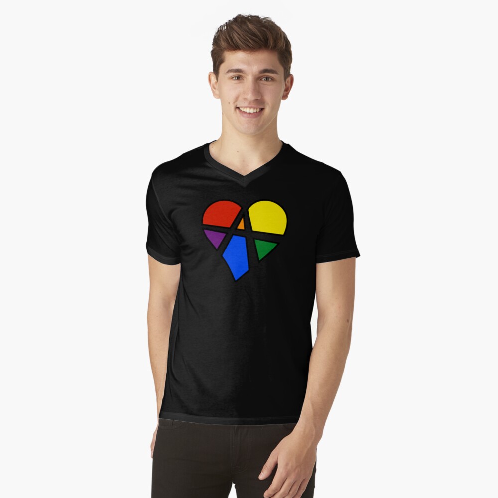 Item preview, V-Neck T-Shirt designed and sold by polyphiliashop.