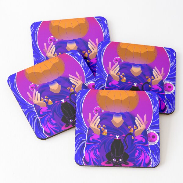 Item preview, Halloween art psychedelic  designed and sold by Azul Callisto.