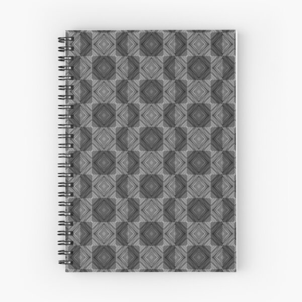Aperçu de l'œuvre Motif d'aquarelle à rayures en zigzag diamant en niveaux de gris monochrome créée et vendue par patternedprints.