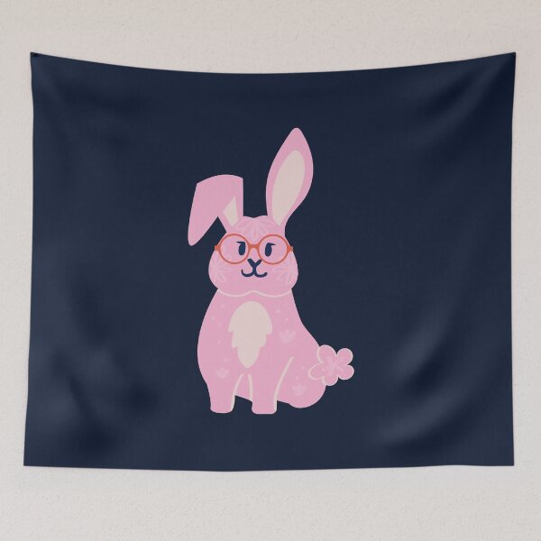 Item preview, Bunny With Glasses. designed and sold by ahmadbeg10.