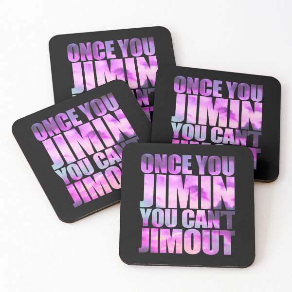 Item preview, Once You Jimin You Can't Jimout, Cute Gift For Girls, & Kpop Lovers. designed and sold by PrettyAmazing.
