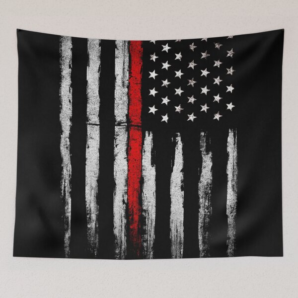 Item preview, Thin red line flag designed and sold by AlexGolyakov.