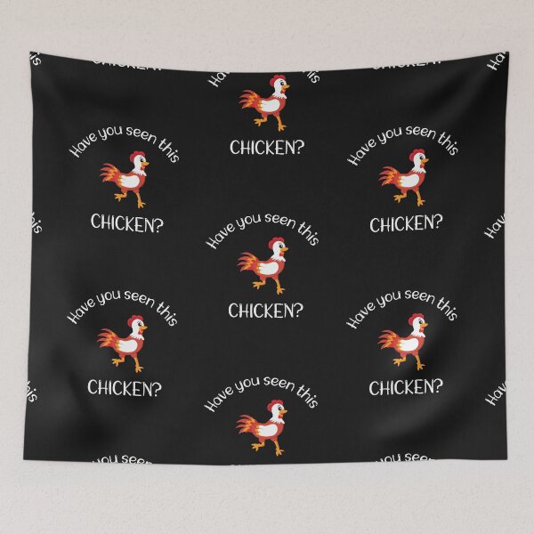 Item preview, Have You Seen This Chicken designed and sold by SportyDogShop.