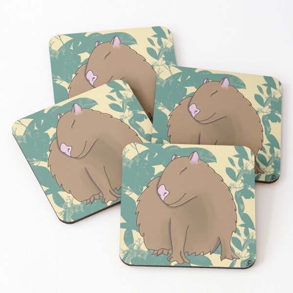 Item preview, The cute capybara designed and sold by julliaartes.