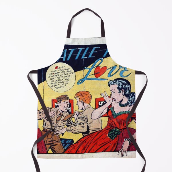 Item preview, Battle For Love! 1950s romance comic panel designed and sold by MintGubbins.
