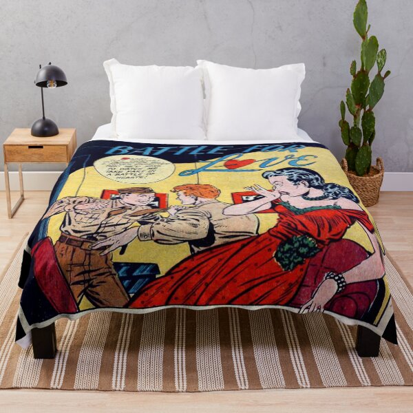 Item preview, Battle For Love! 1950s romance comic panel designed and sold by MintGubbins.