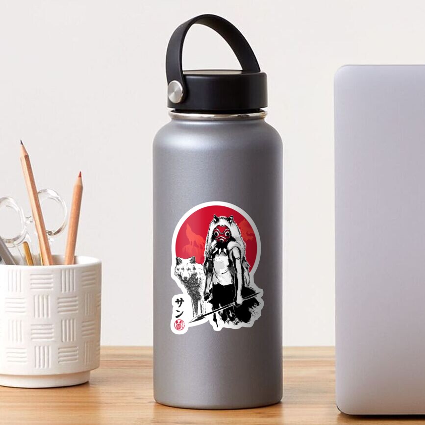 Red Wolf Sticker
