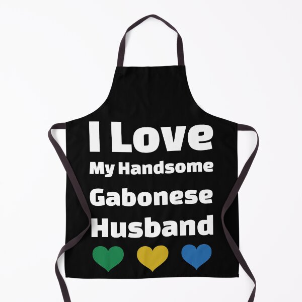 Item preview, I Love My Handsome Gabonese Husband - Gabon Husband designed and sold by DiceNLDesigns.