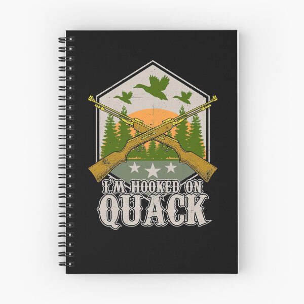 Item preview, I'm Hooked On Quack Duckaholic Funny Duck Season Duck Hunter Gear designed and sold by DynamicDesign.