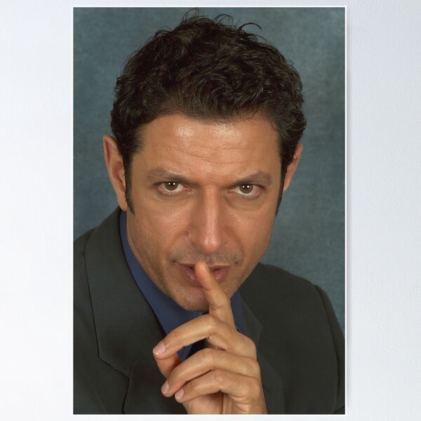 Item preview, Quiet Jeff Goldblum designed and sold by MEMEREVIEWxxx.