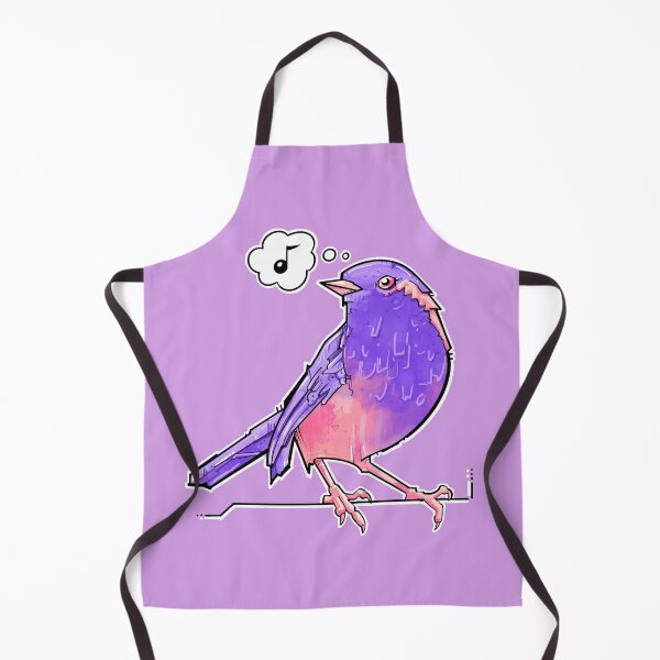 Item preview, purple and pink songbird designed and sold by weilertsen.