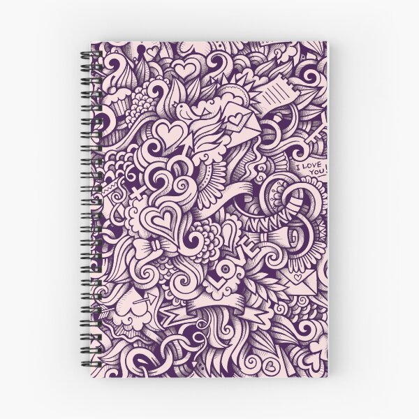 Item preview, Beautiful Love Doodle Design designed and sold by stylebytara.