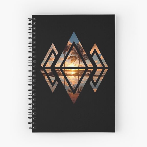Item preview, Beach Geometry Beach Sunset Geometric Art Beach Vacation Gear designed and sold by DynamicDesign.