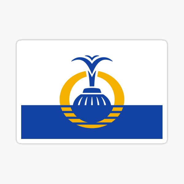 ORLANDO City Flag Sticker