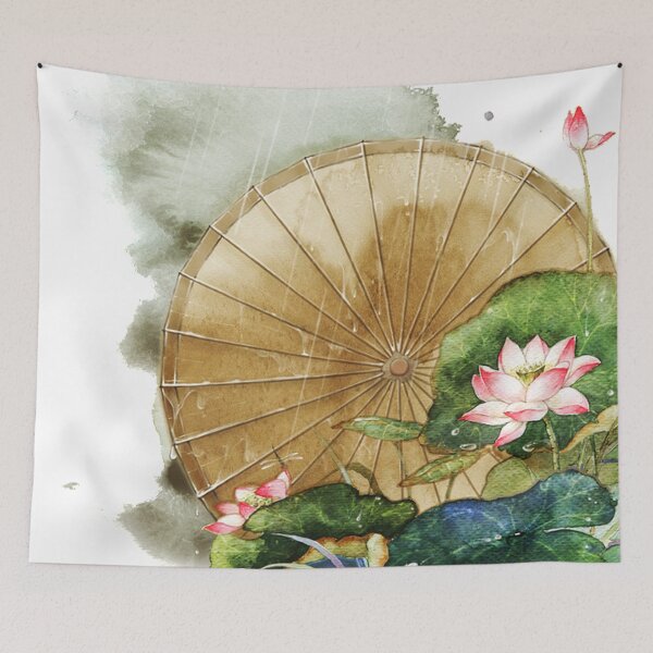 Item preview, Wagasa in The Rain and Flower designed and sold by SherriMans.