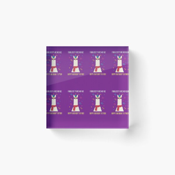 Item preview, Fabulous Has No Age Happy Birthday To You! designed and sold by modern-wave.