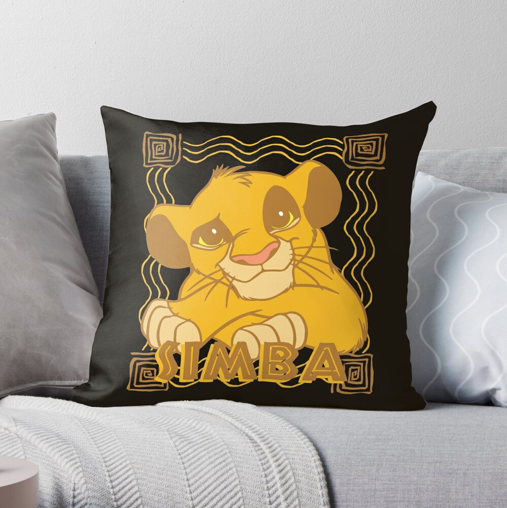 Disney Lion King Zippered Throw Pillow COVER 18 x 18